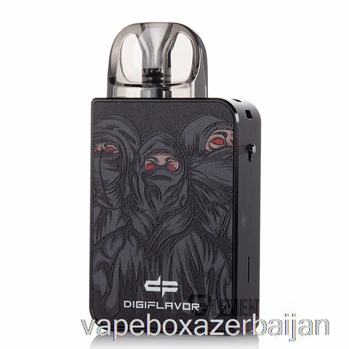 Vape Azerbaijan Digiflavor Digi-U Pod System Ninja Dark